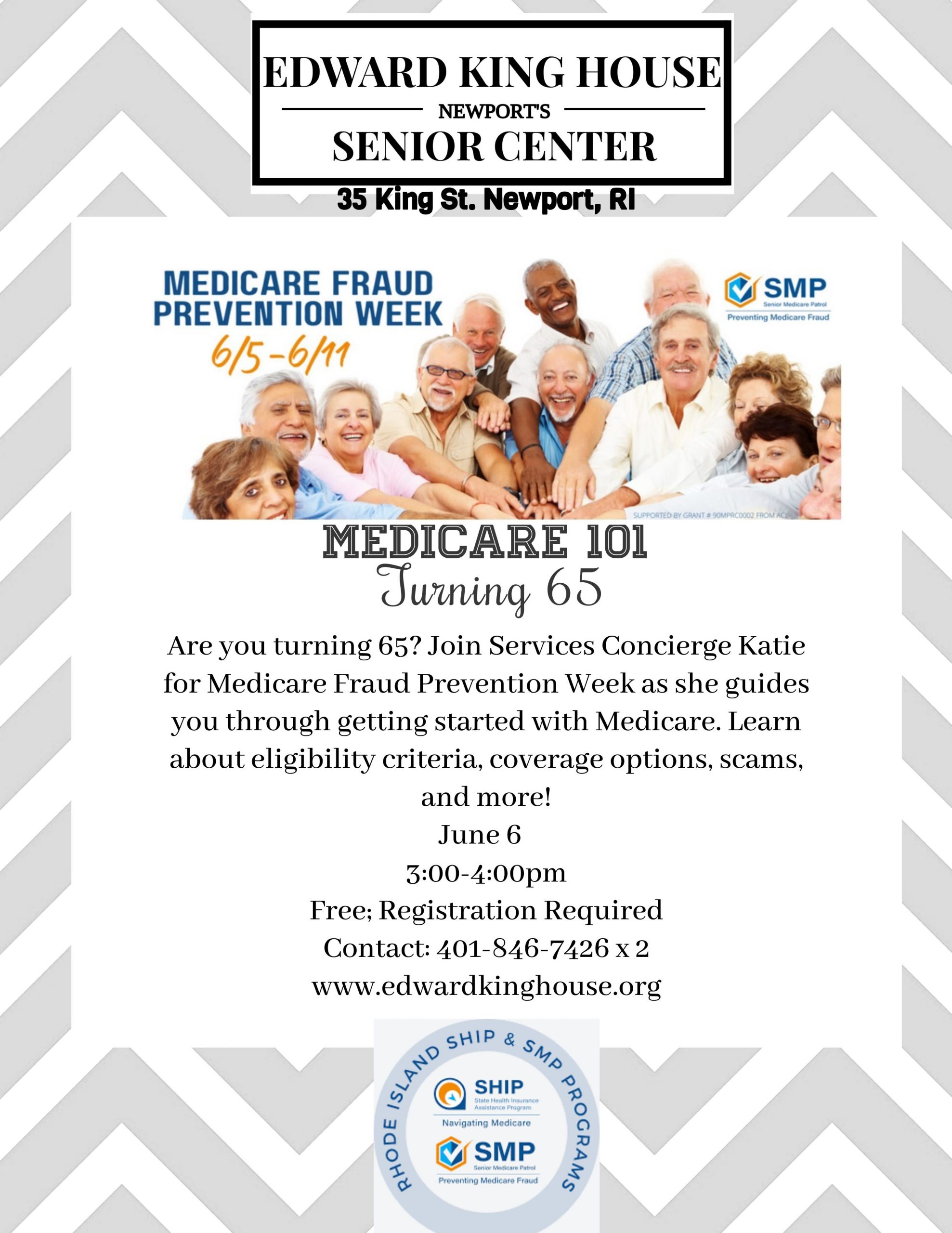 Medicare Information Edward King House 1529